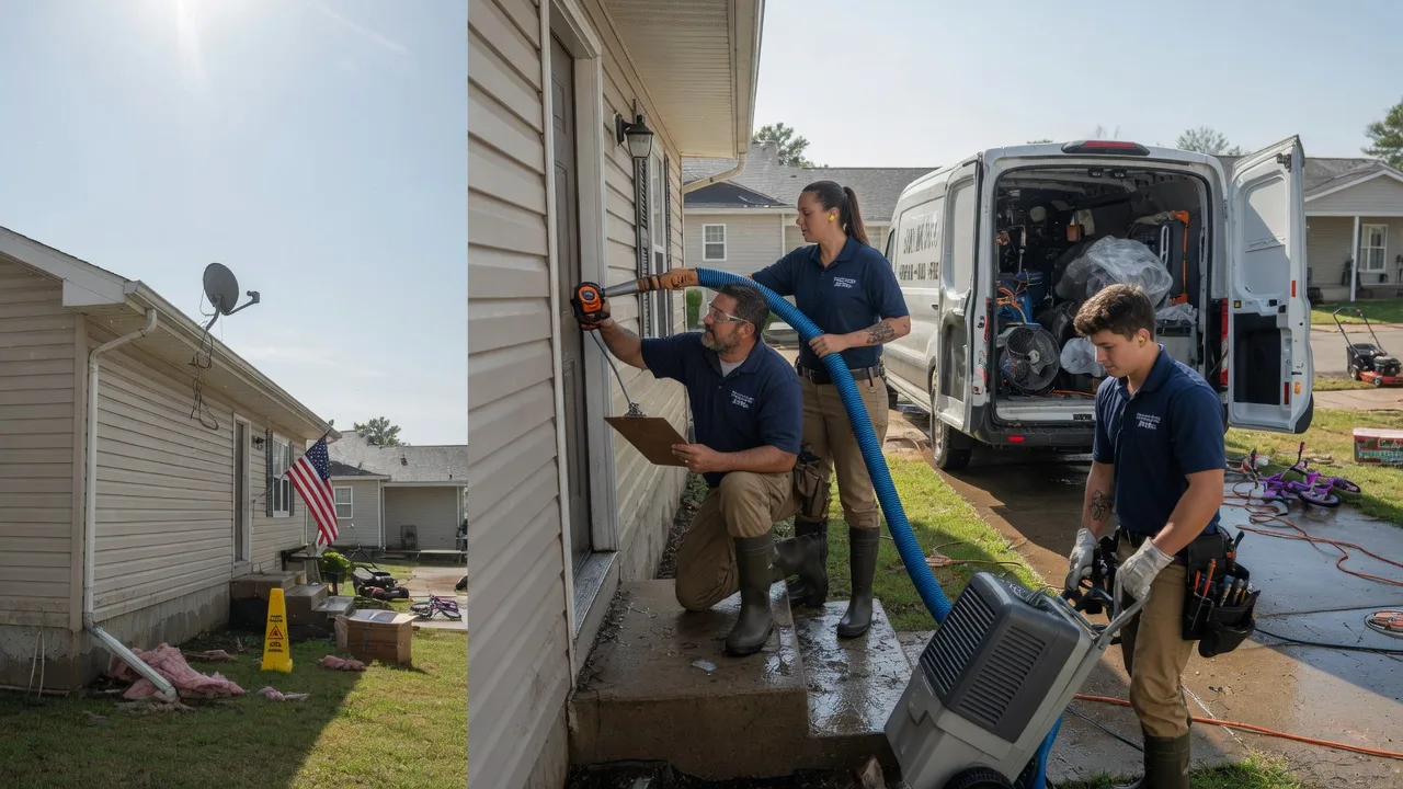 Ceiling Water Damage Restoration in Bowdle, SD near me